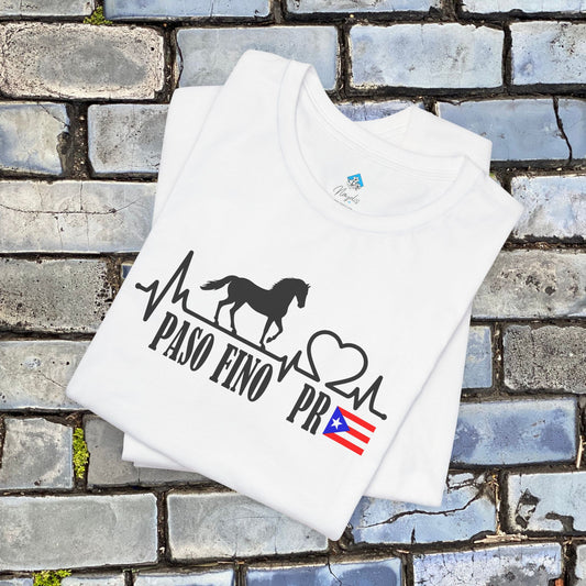 Puerto Rican Paso Fino Tee - My Heart Beats in Paso Fino Rhythm