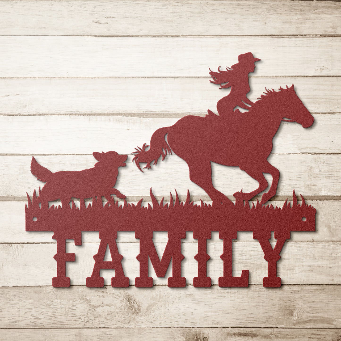 Beloved Dog and Horse