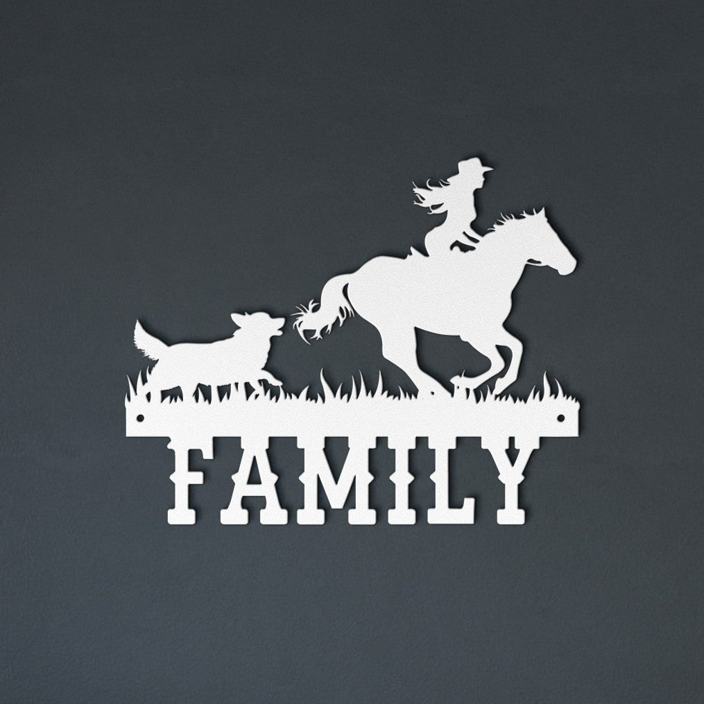 Beloved Dog and Horse