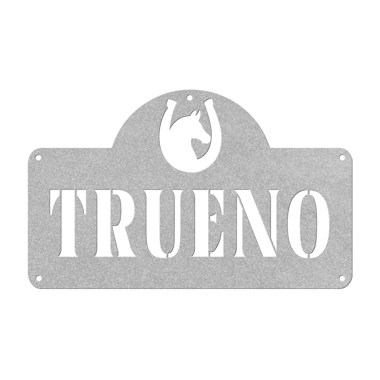 Custom Name Shoehorse Stall sign