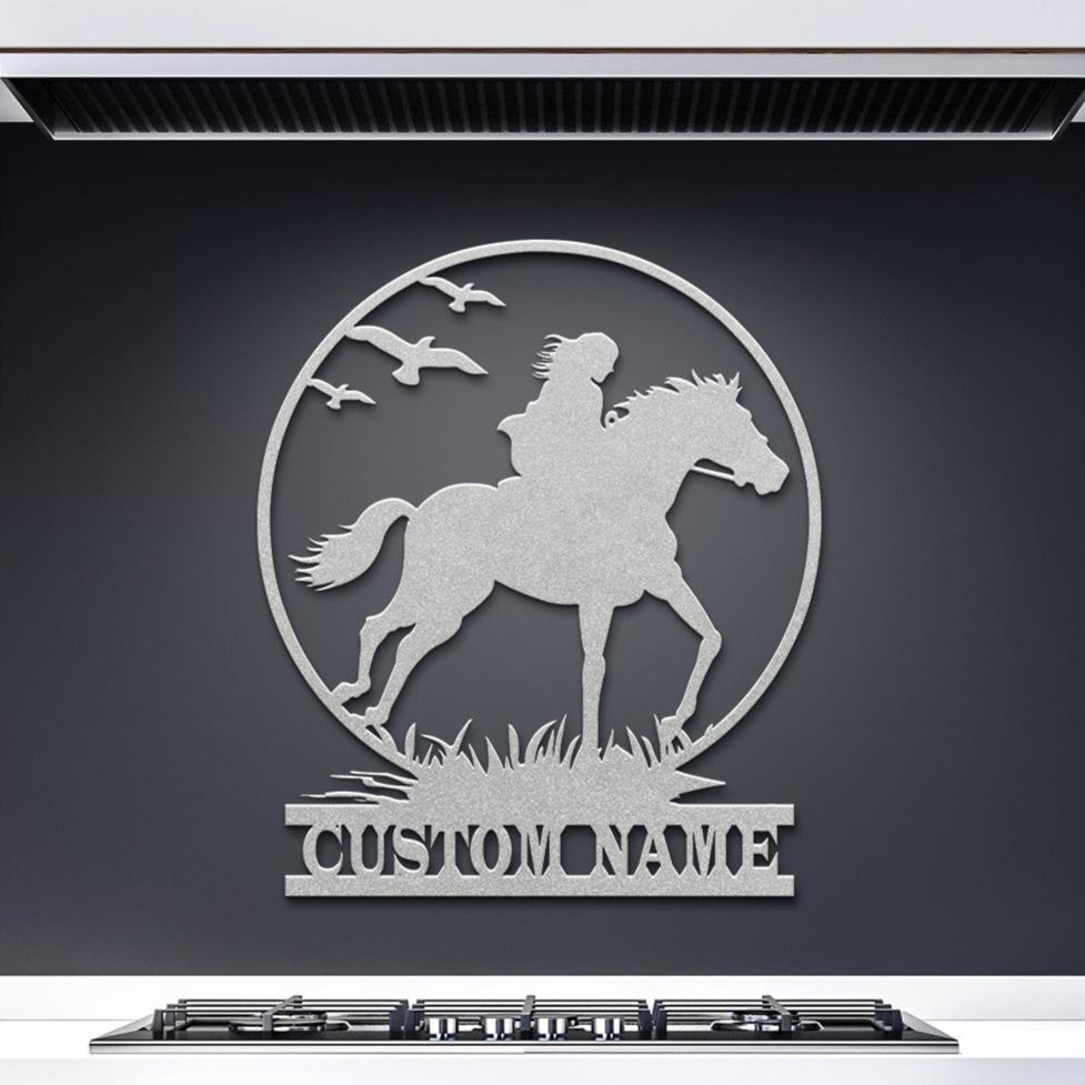 Riding Free with Personalized Name