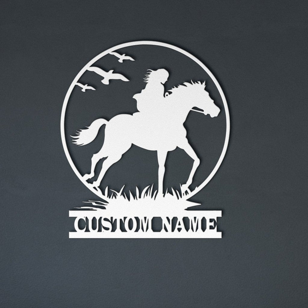 Riding Free with Personalized Name