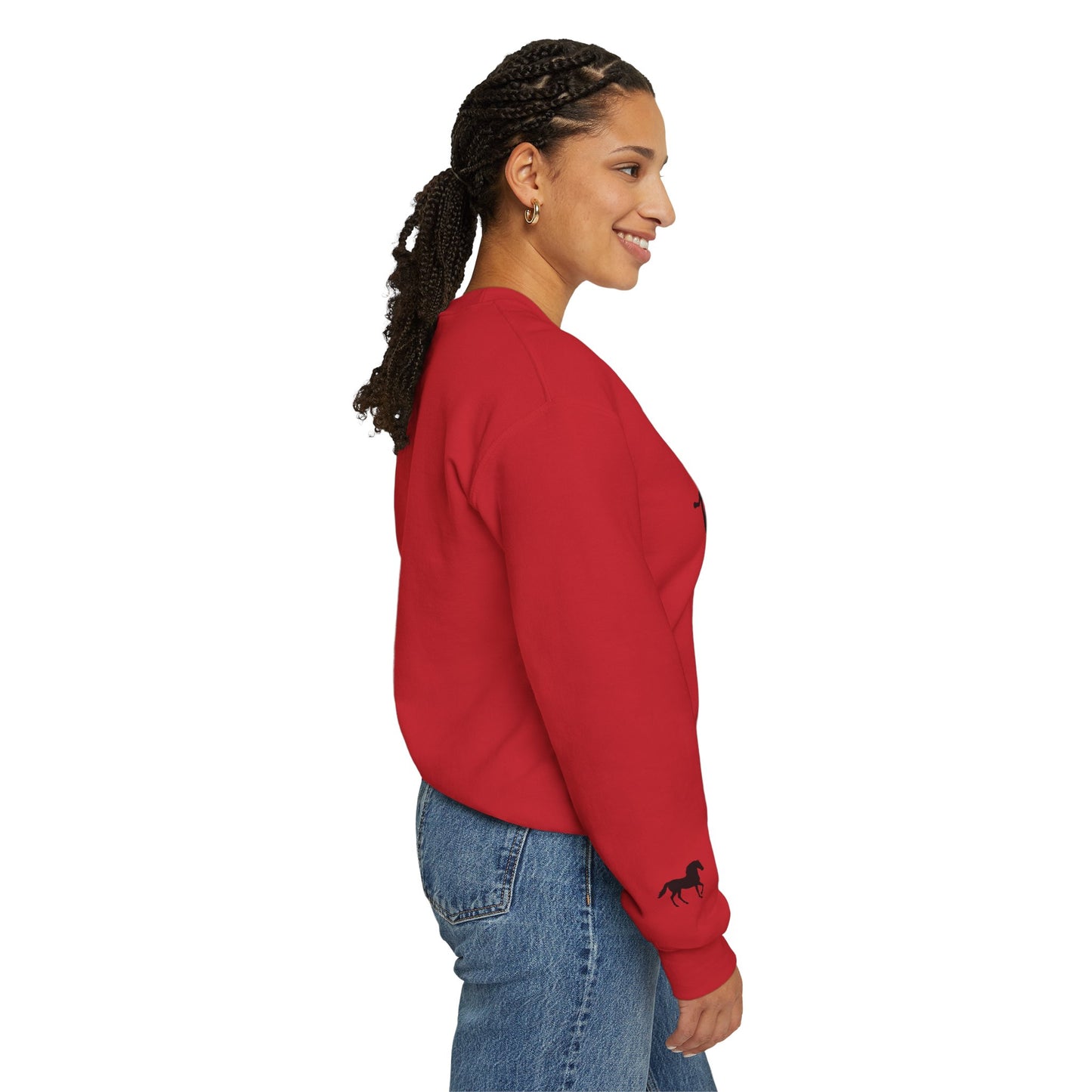 Paso Fino Horse Heartbeat Sweatshirt – Equestrian Crewneck for Riders & Lovers
