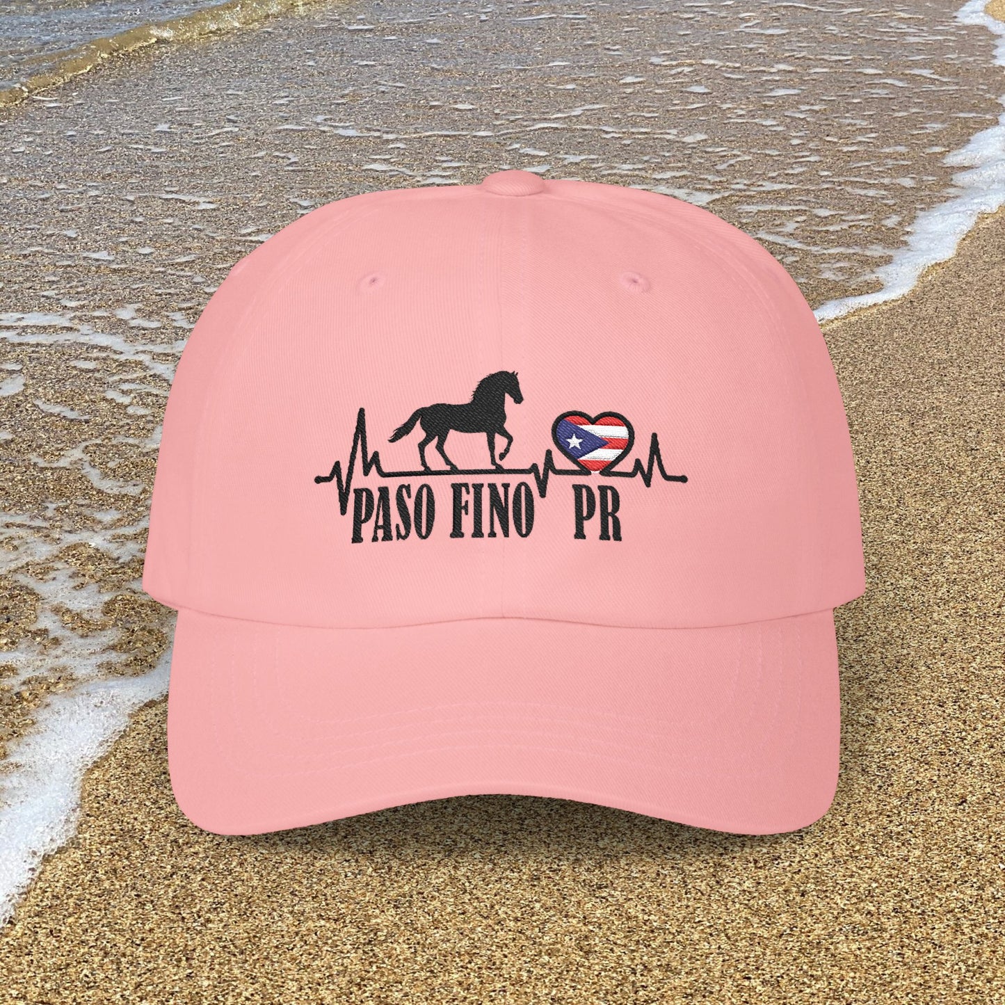 Puerto Rican Paso Fino Hat – Embroidered Horse Dad Cap