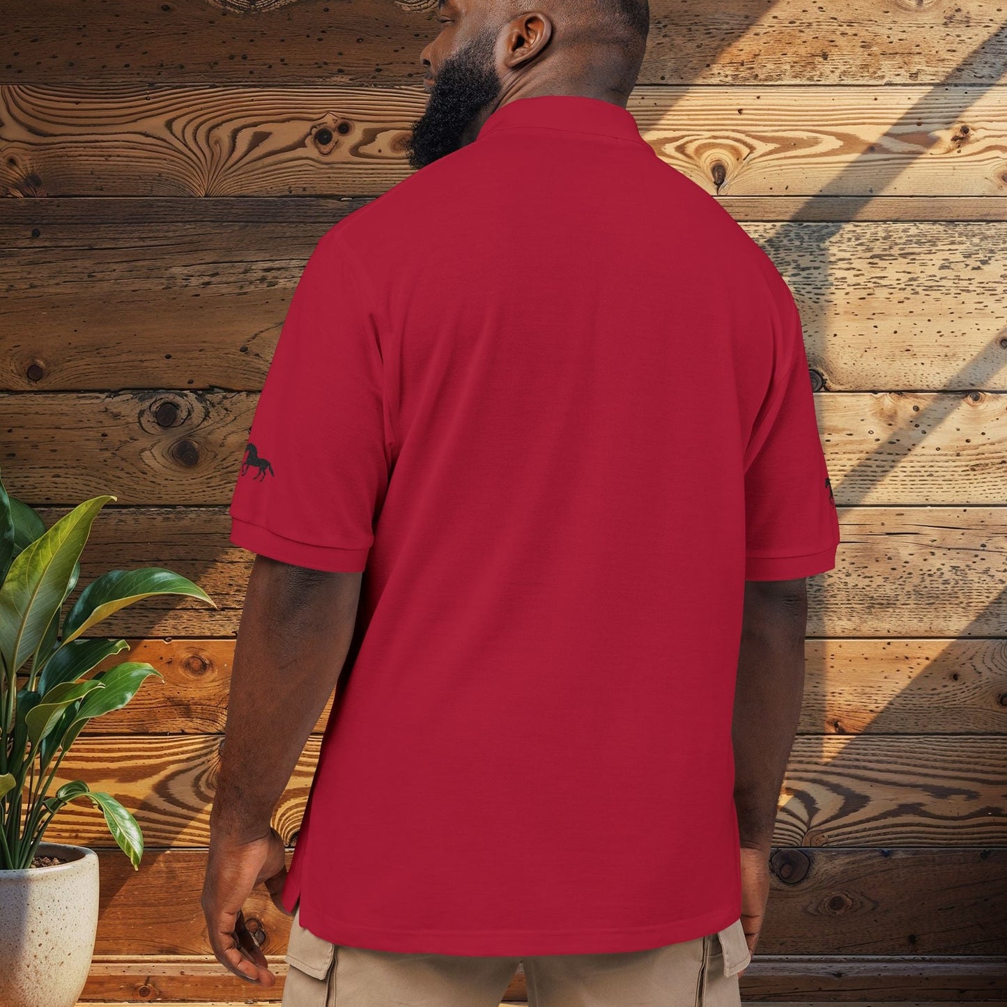 Embroidered Polo —  "Paso Fino" Logo