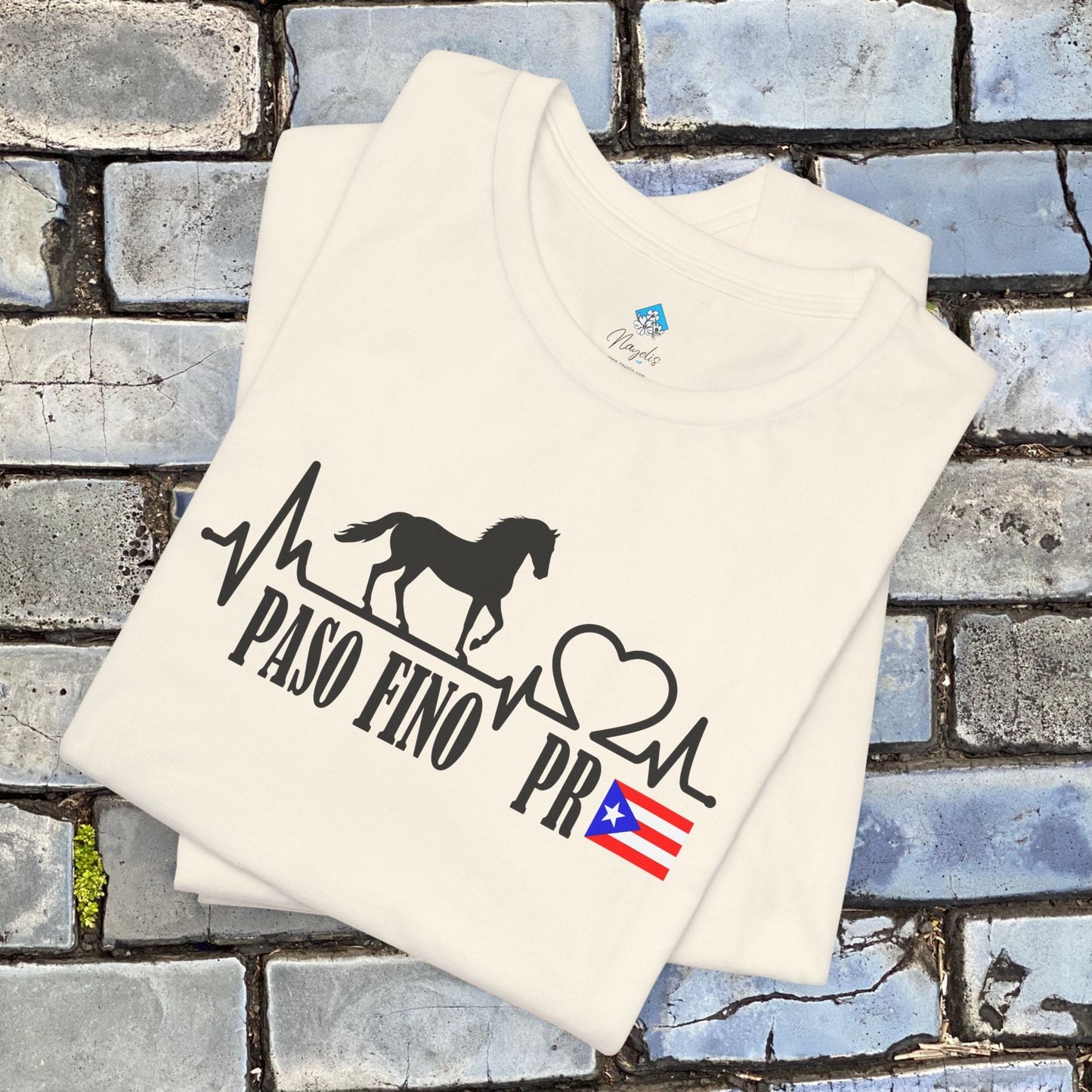 Puerto Rican Paso Fino Tee - My Heart Beats in Paso Fino Rhythm