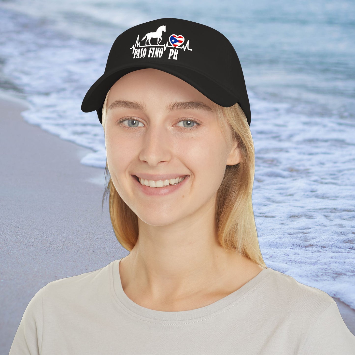 Paso Fino PR Printed Cap — Puerto Rico Paso Fino Horse Baseball Hat