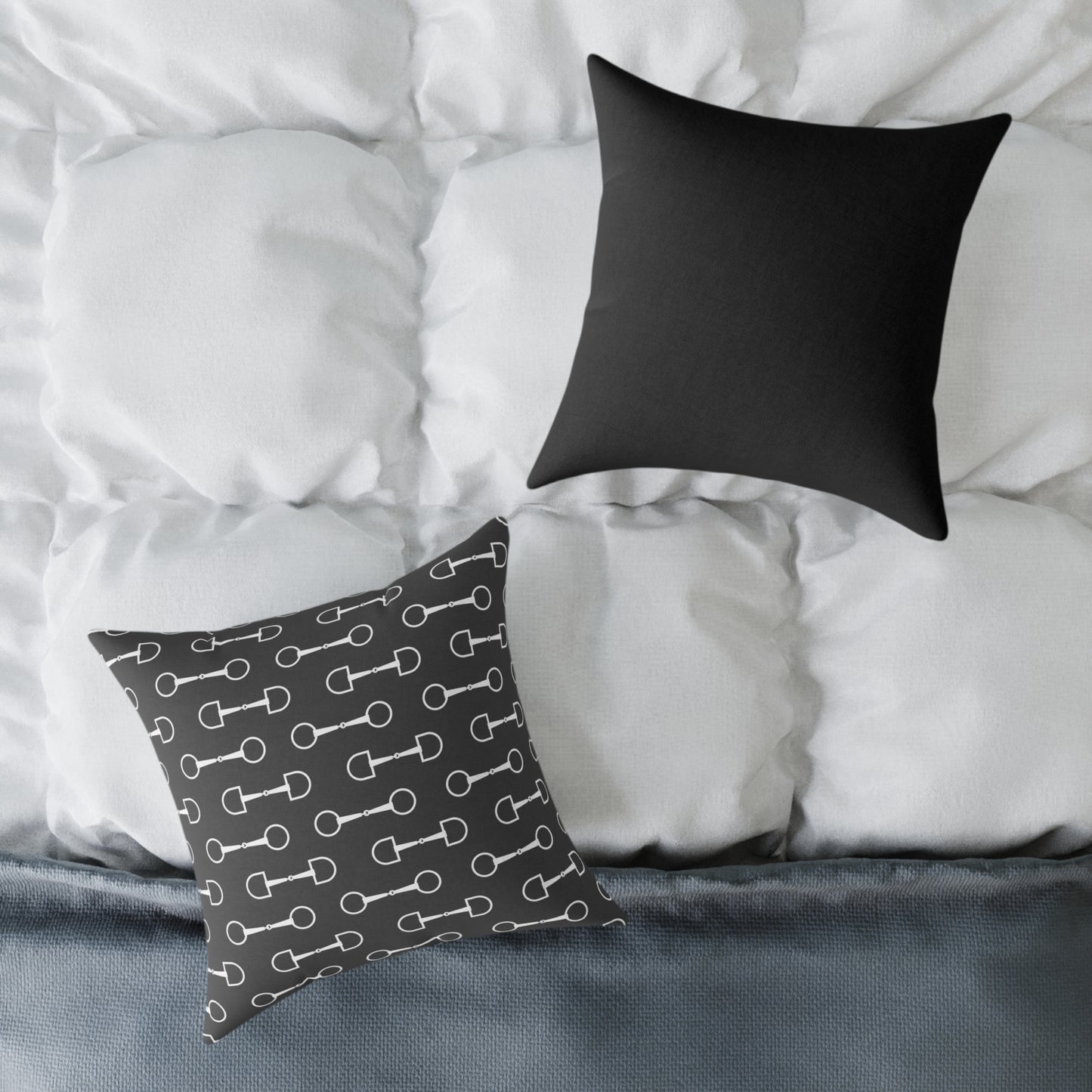 Chic Key Pattern Square Pillow