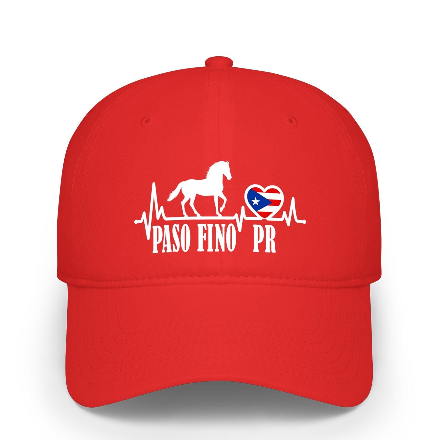 Paso Fino PR Printed Cap — Puerto Rico Paso Fino Horse Baseball Hat