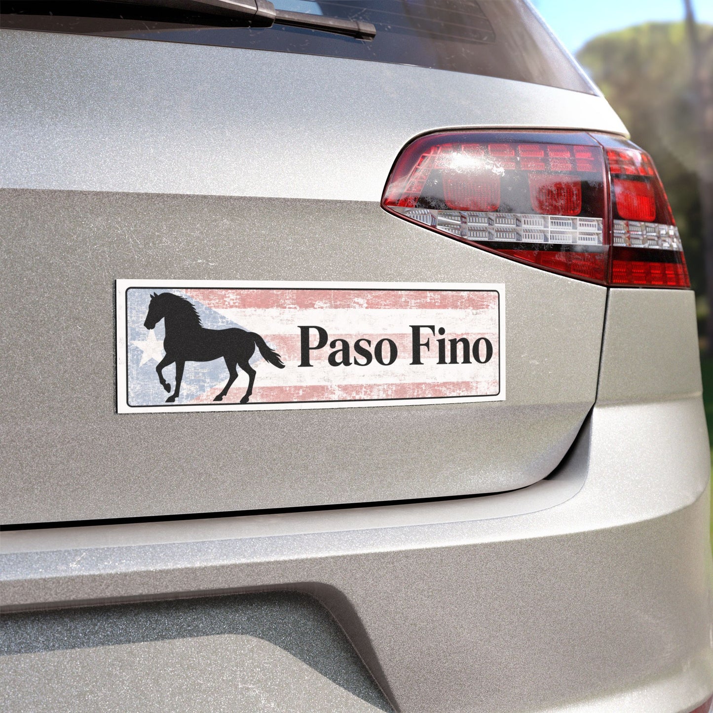 Paso Fino Horse Car Magnet