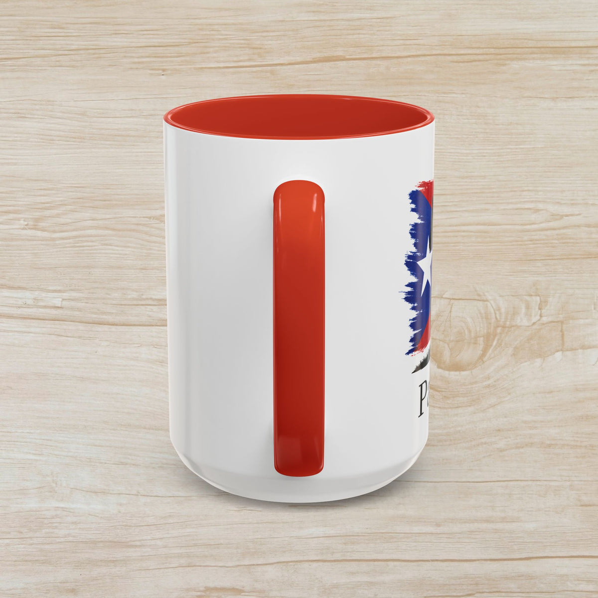 Paso Fino Horse Coffee Mug — Puerto Rican Flag Accent 11/15oz