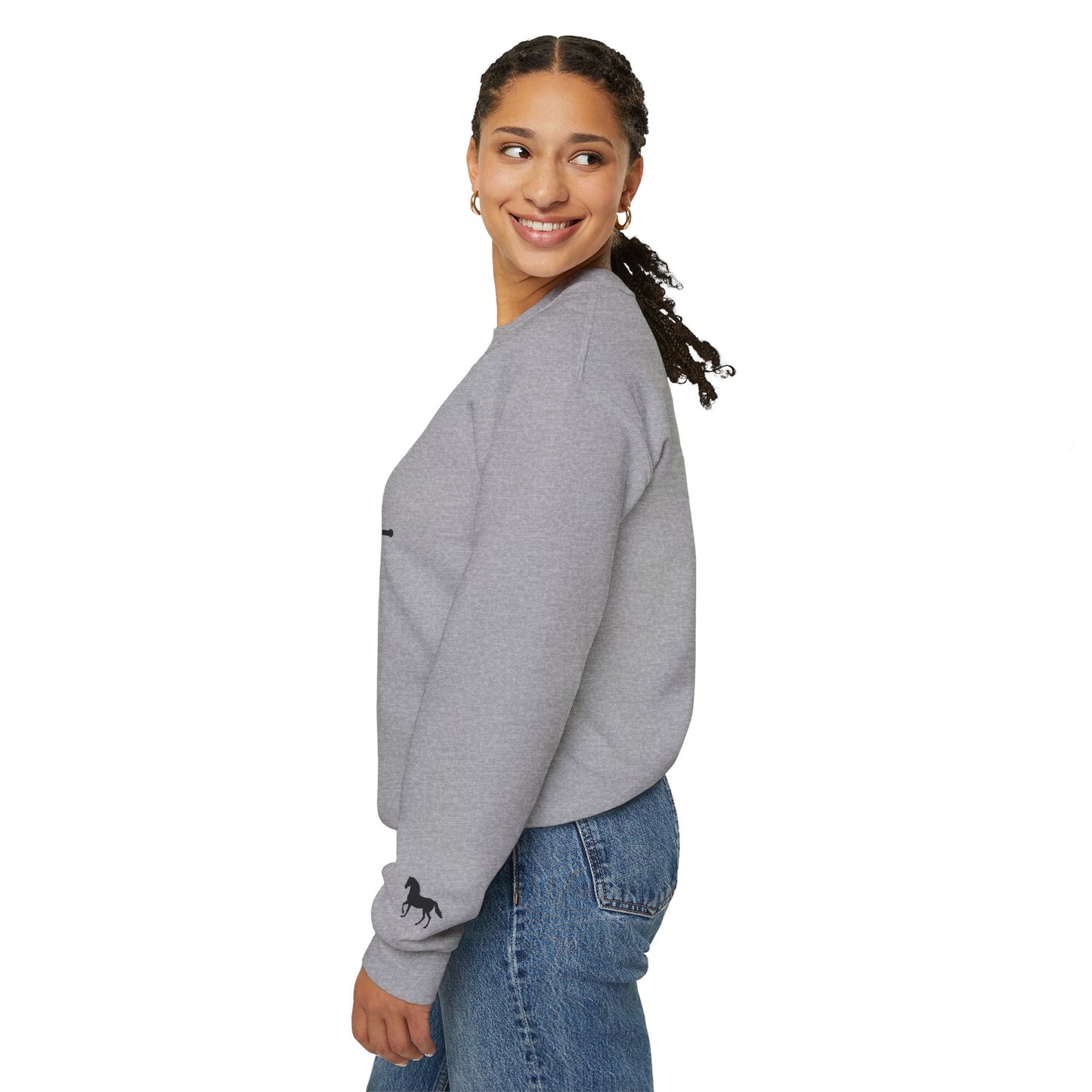 Paso Fino Horse Heartbeat Sweatshirt – Equestrian Crewneck for Riders & Lovers