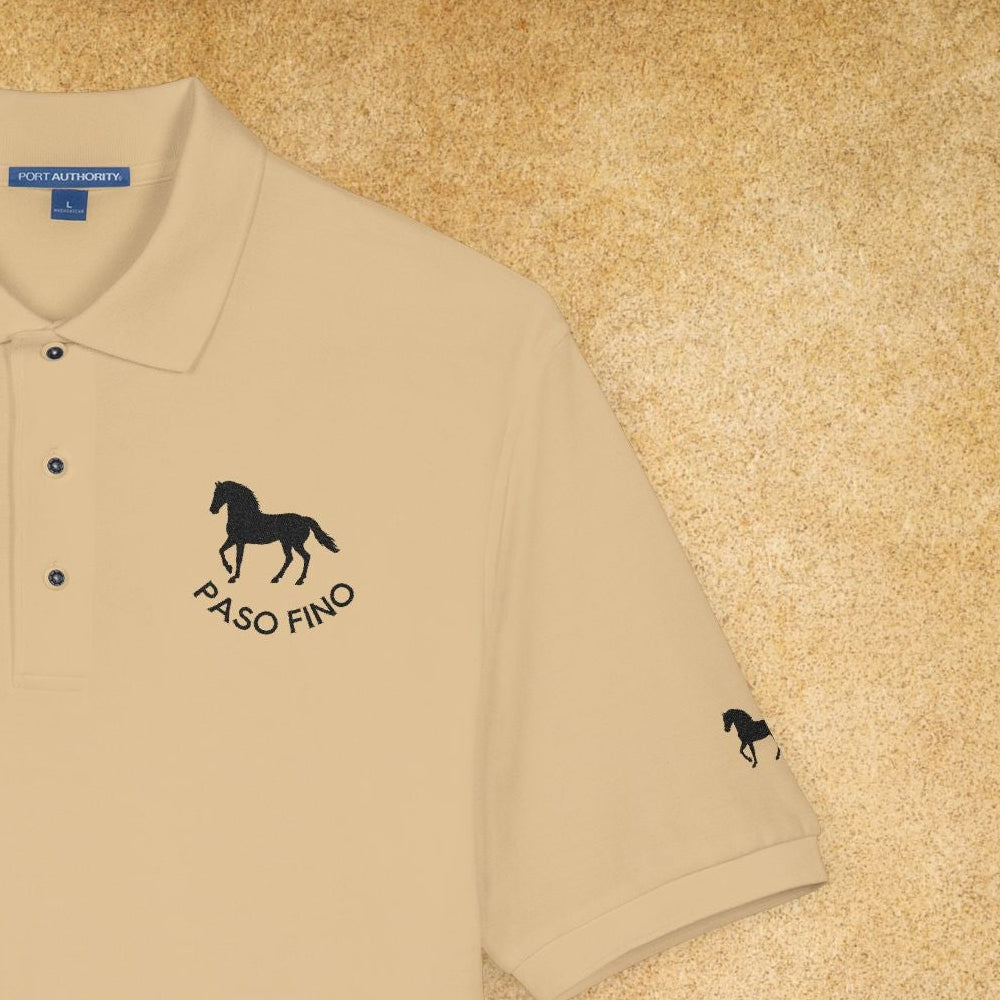 Embroidered Polo —  "Paso Fino" Logo