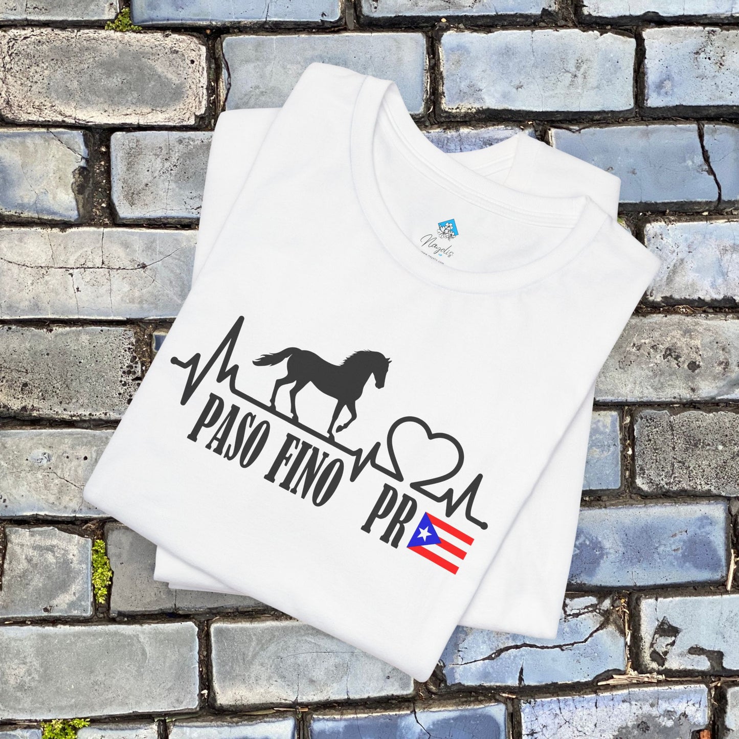 Puerto Rican Paso Fino Tee - My Heart Beats in Paso Fino Rhythm