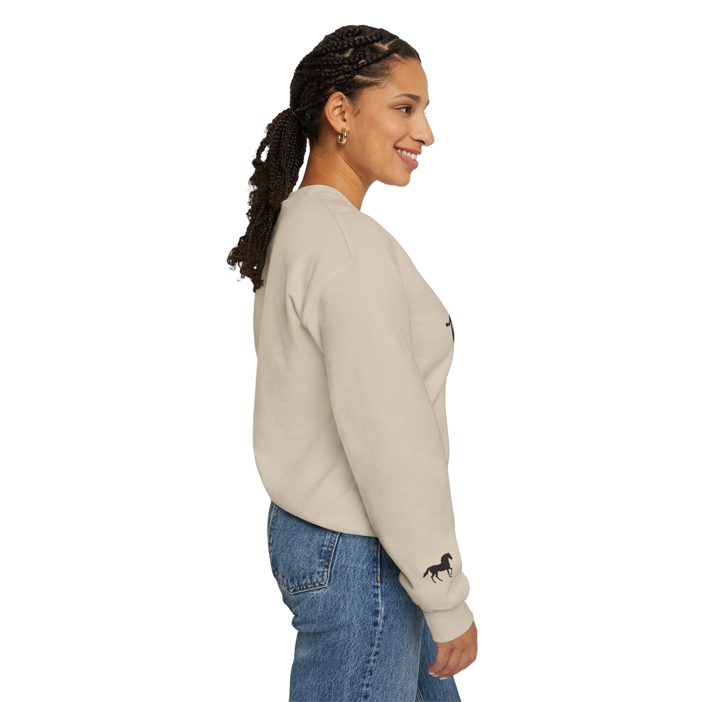 Paso Fino Horse Heartbeat Sweatshirt – Equestrian Crewneck for Riders & Lovers