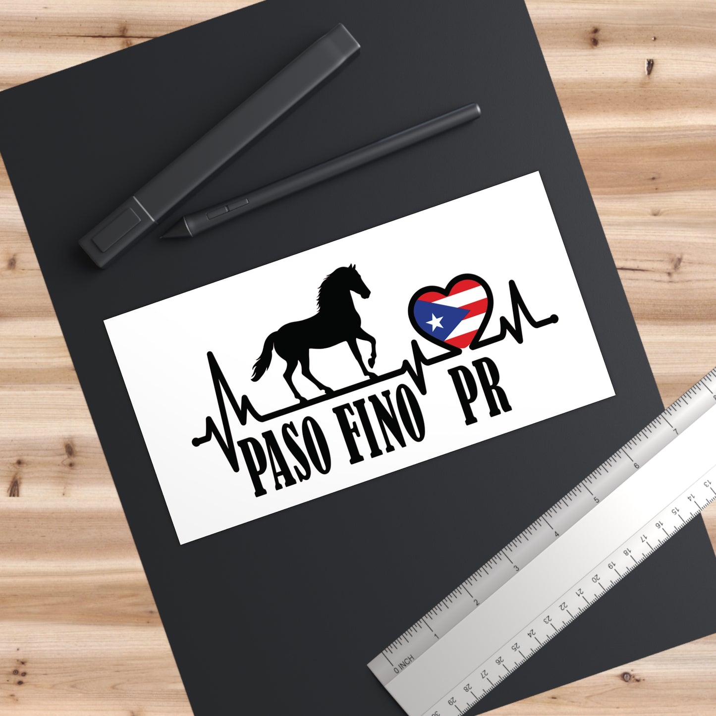 Paso Fino PR Bumper Sticker