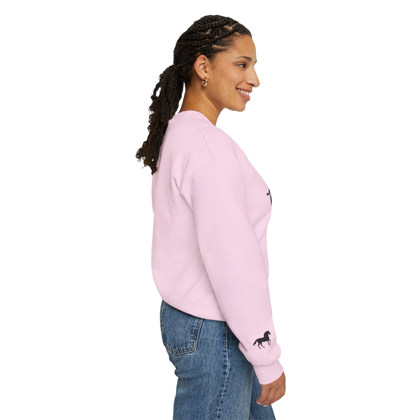 Paso Fino Horse Heartbeat Sweatshirt – Equestrian Crewneck for Riders & Lovers