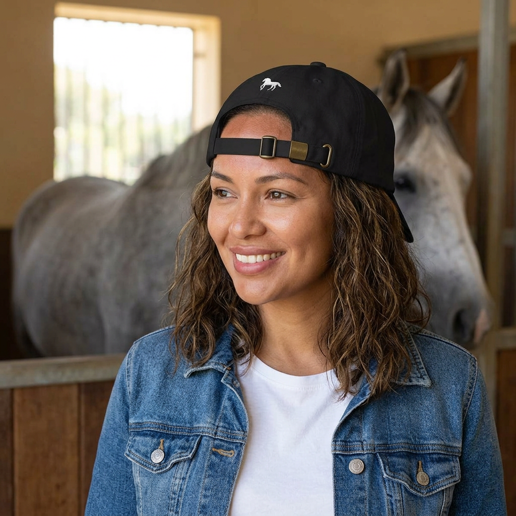 Paso Fino Horse Embroidered Cap – Puerto Rico Dad Hat