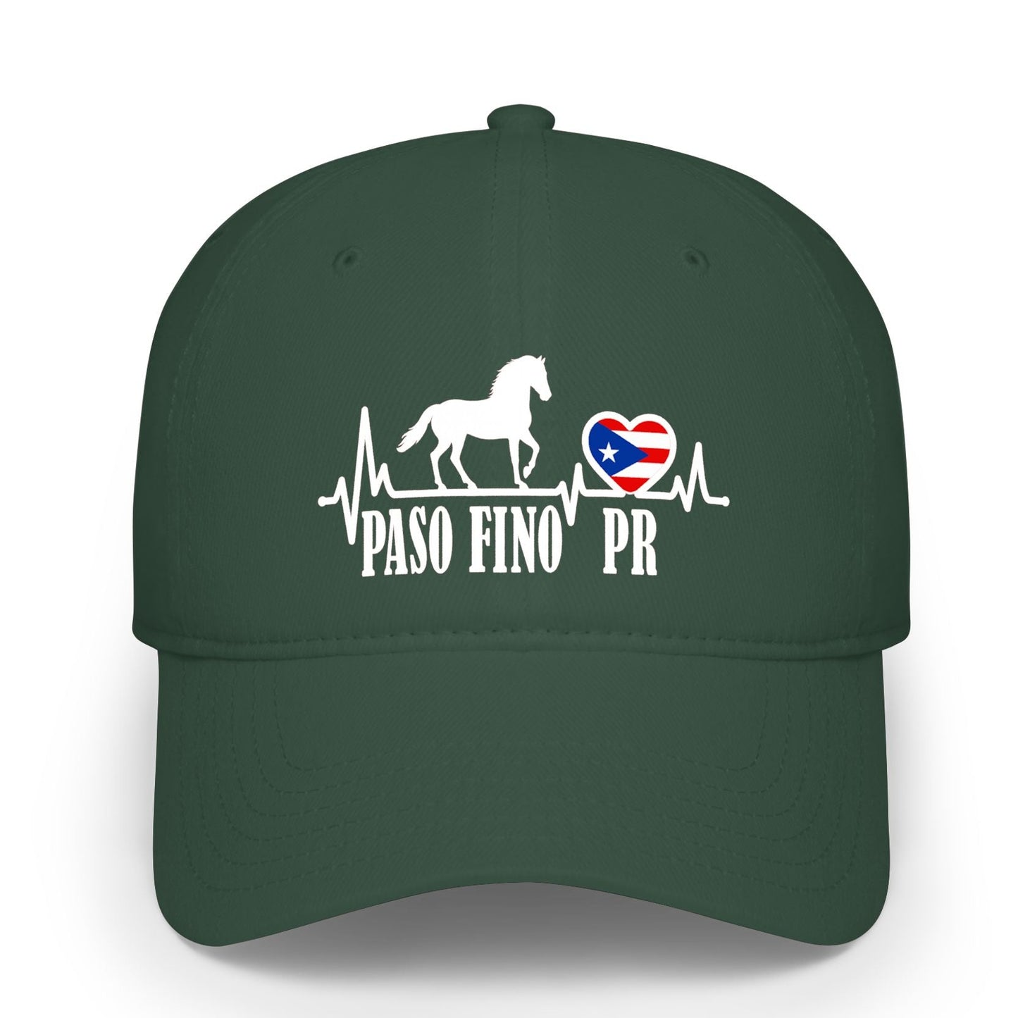 Paso Fino PR Printed Cap — Puerto Rico Paso Fino Horse Baseball Hat