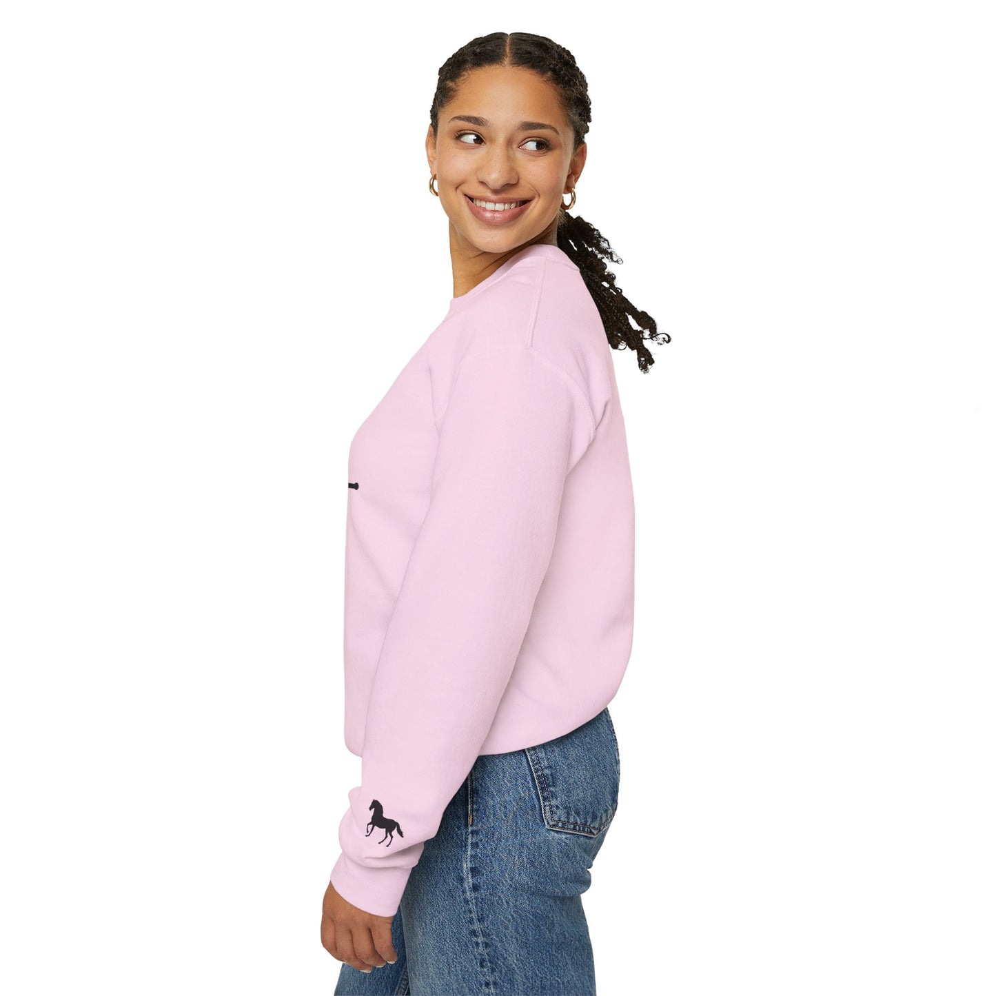 Paso Fino Horse Heartbeat Sweatshirt – Equestrian Crewneck for Riders & Lovers