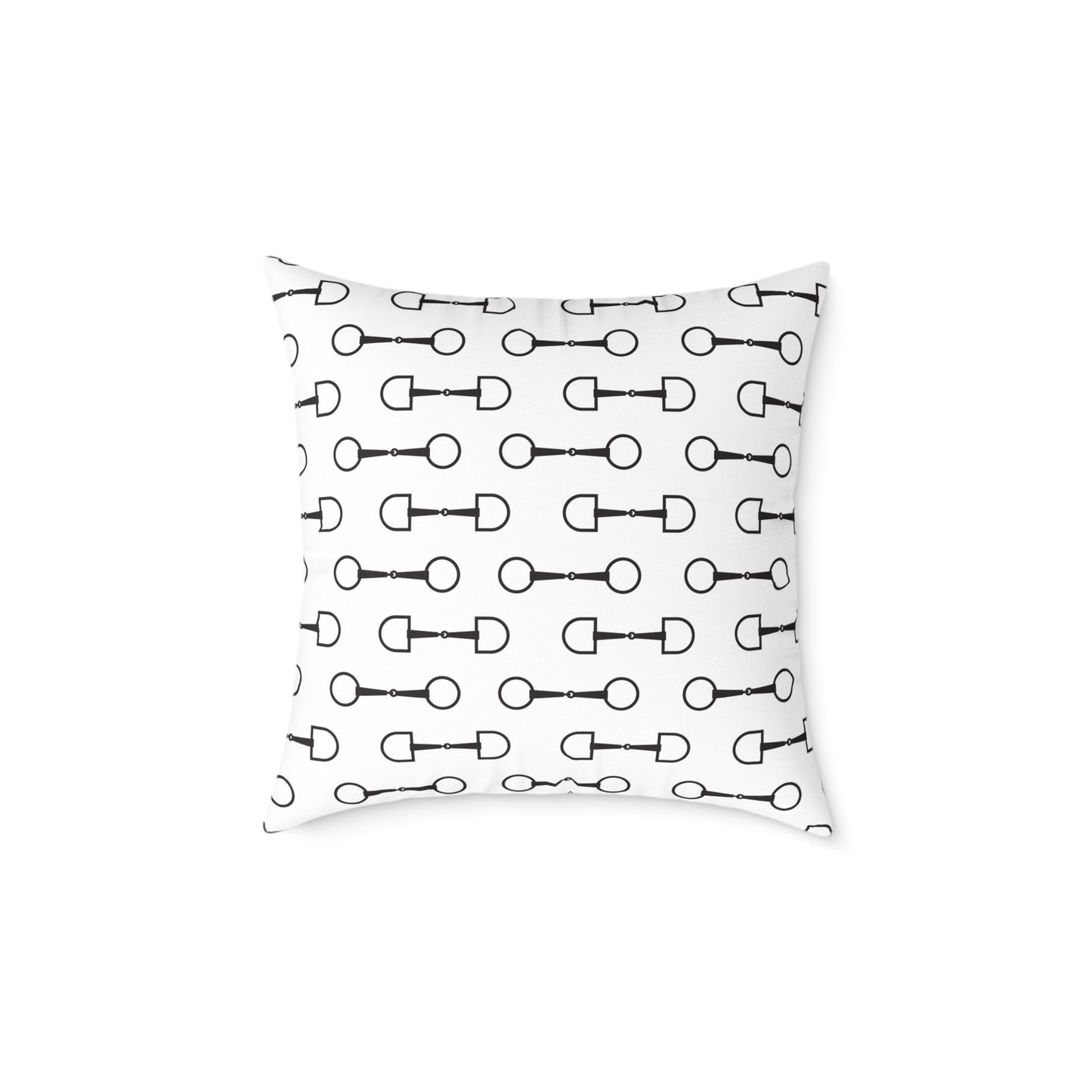 Stylish Key Pattern Square Pillow for Home Decor
