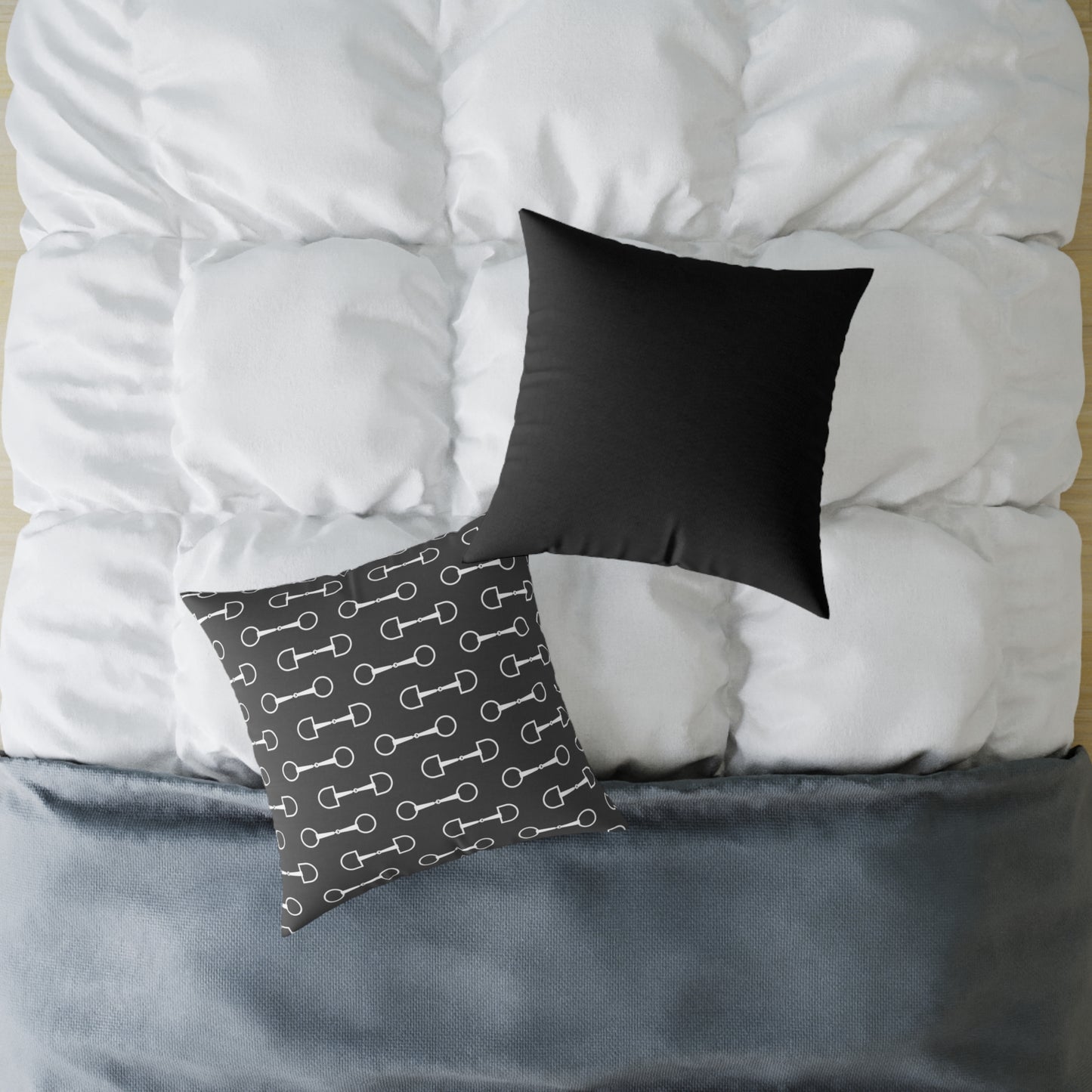 Chic Key Pattern Square Pillow