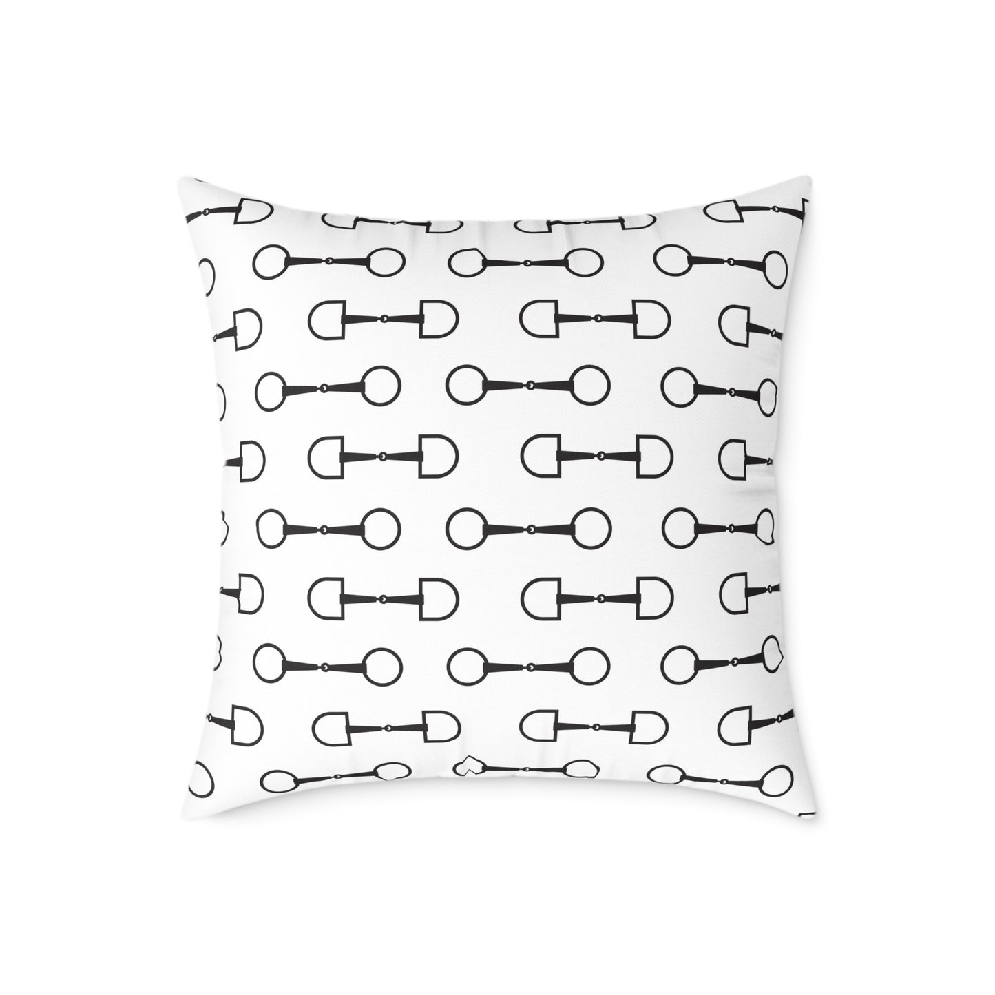 Stylish Key Pattern Square Pillow for Home Decor
