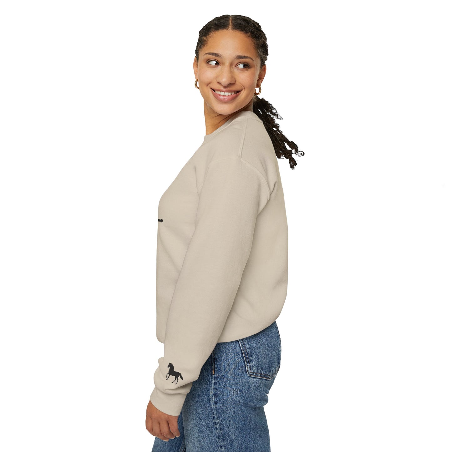 Paso Fino Horse Heartbeat Sweatshirt – Equestrian Crewneck for Riders & Lovers