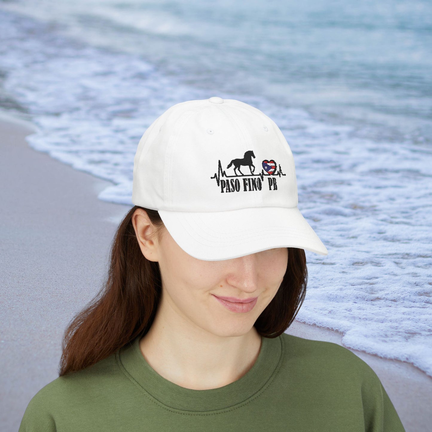 Puerto Rican Paso Fino Hat – Embroidered Horse Dad Cap