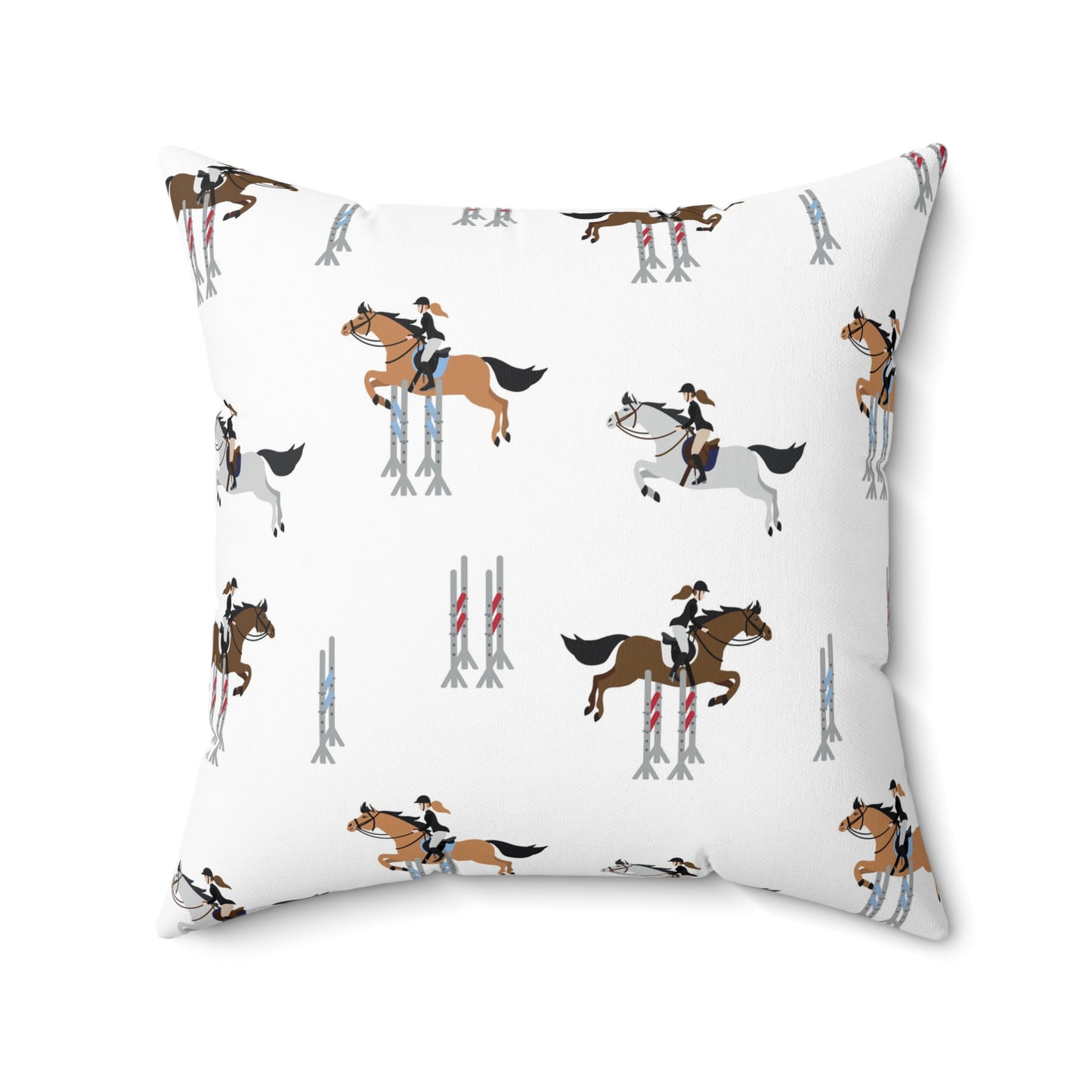 Equestrian-Themed Pillow