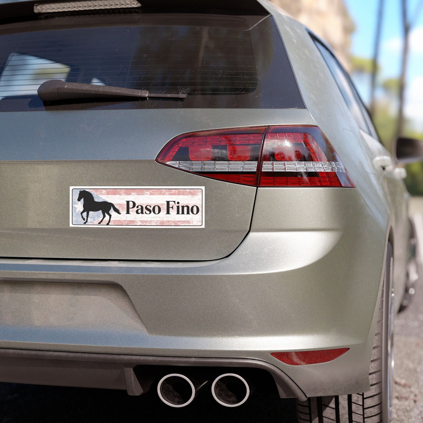 Paso Fino Horse Car Magnet