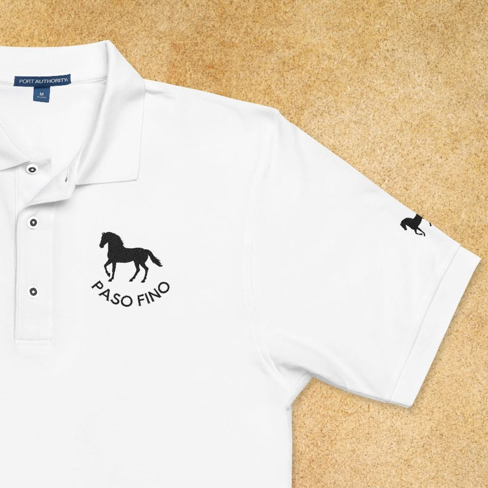 Embroidered Polo —  "Paso Fino" Logo