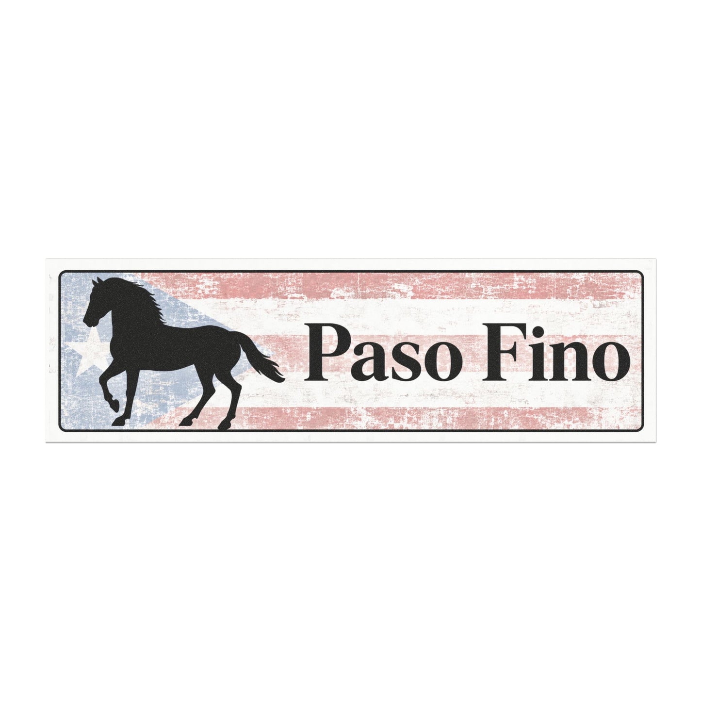 Paso Fino Horse Car Magnet
