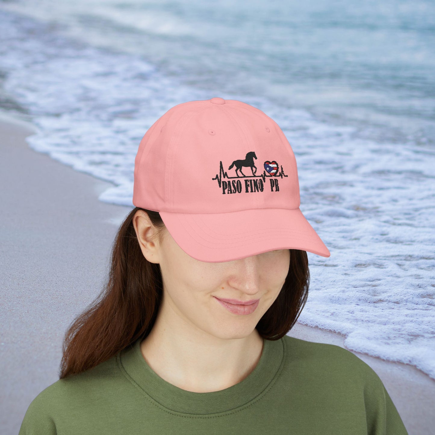 Puerto Rican Paso Fino Hat – Embroidered Horse Dad Cap