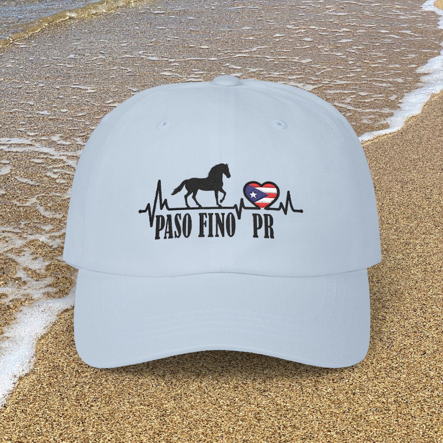 Puerto Rican Paso Fino Hat – Embroidered Horse Dad Cap