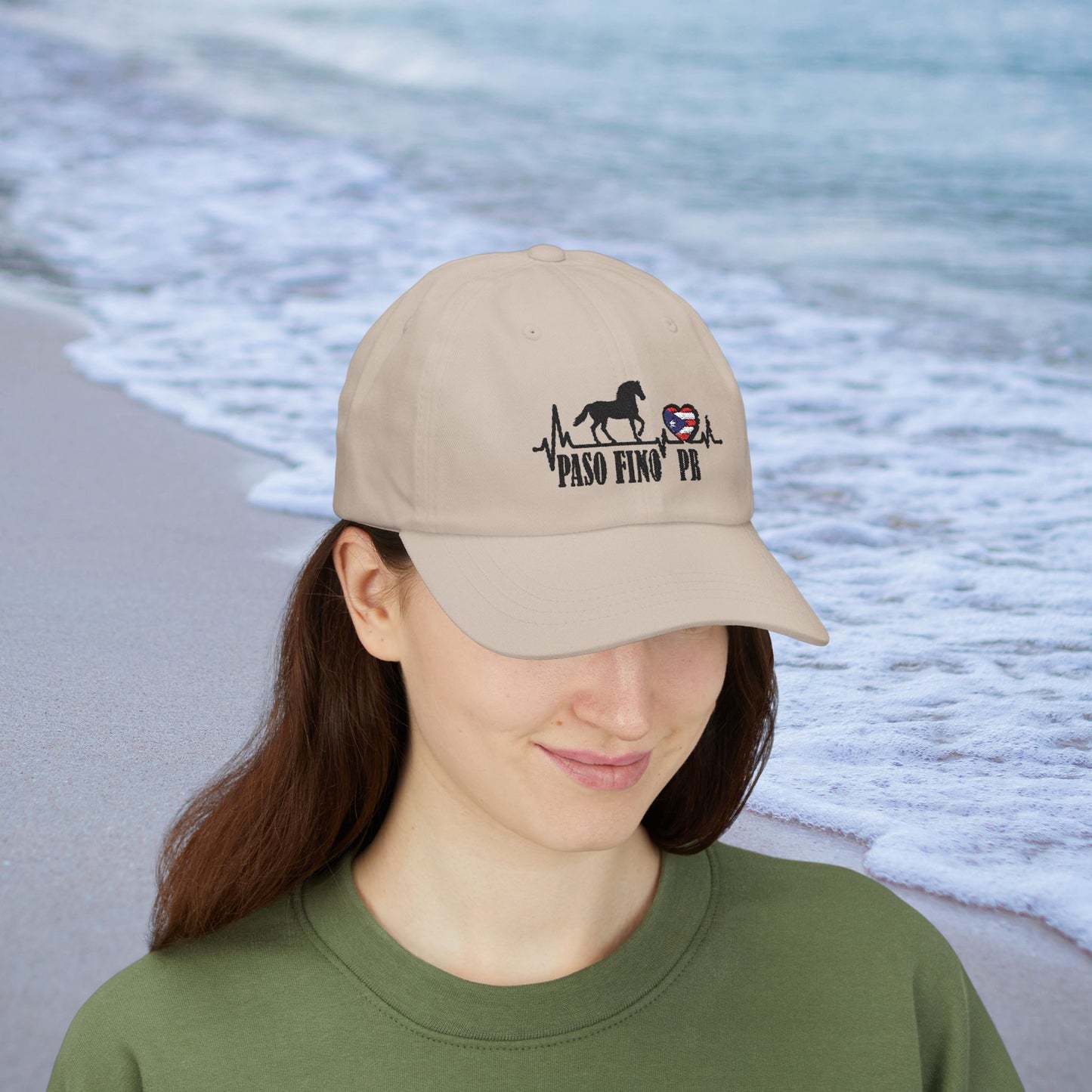 Puerto Rican Paso Fino Hat – Embroidered Horse Dad Cap