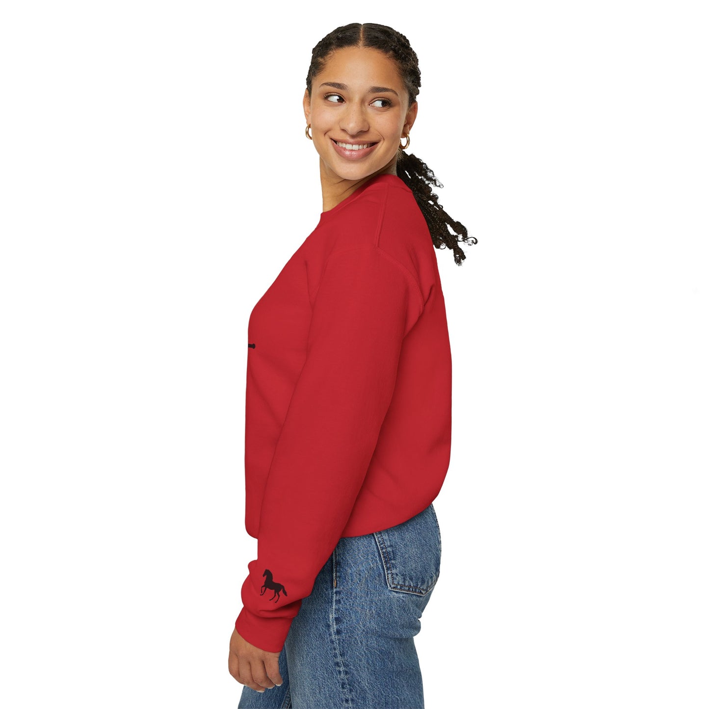 Paso Fino Horse Heartbeat Sweatshirt – Equestrian Crewneck for Riders & Lovers