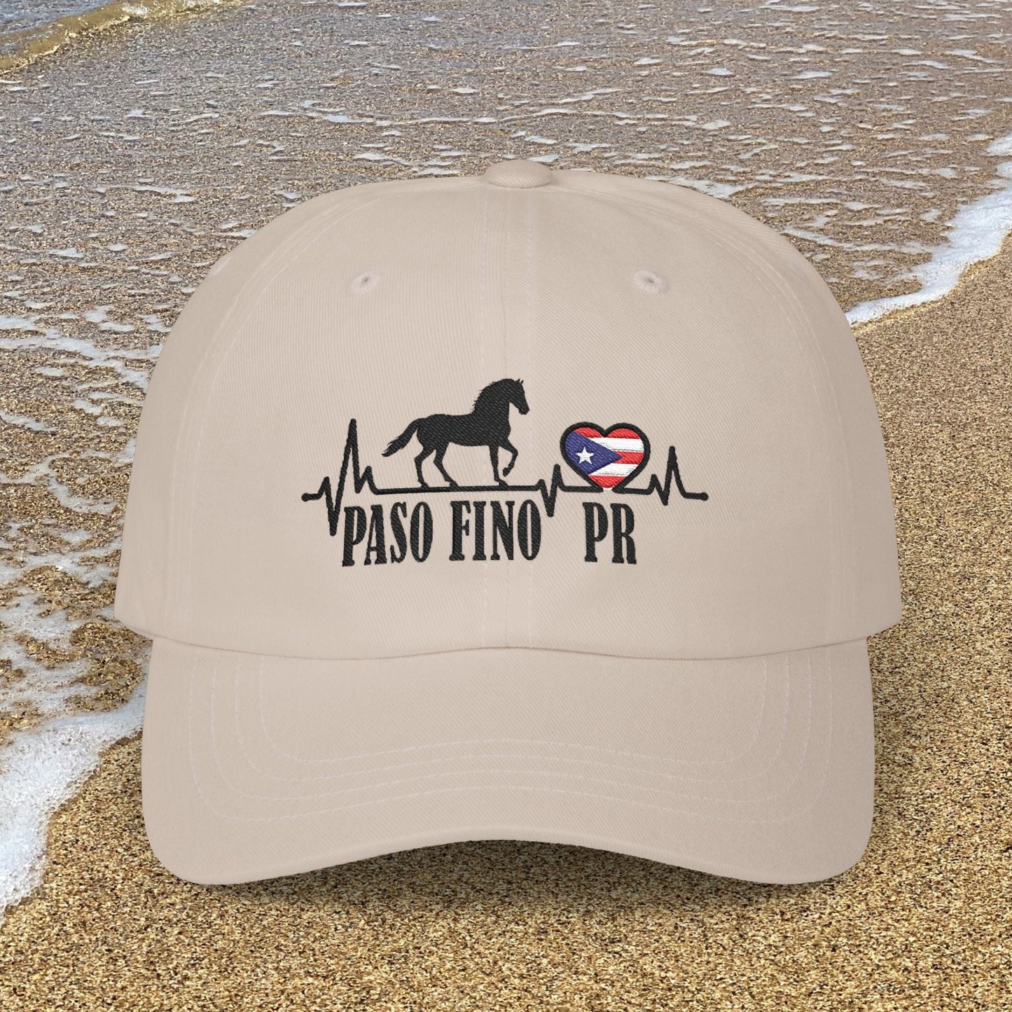 Puerto Rican Paso Fino Hat – Embroidered Horse Dad Cap