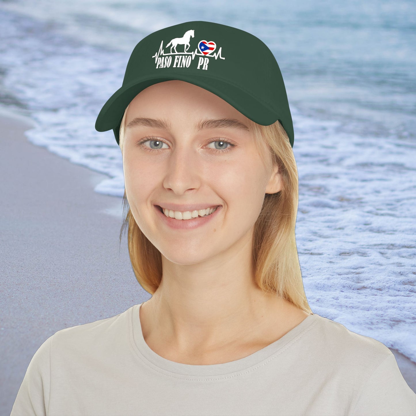 Paso Fino PR Printed Cap — Puerto Rico Paso Fino Horse Baseball Hat