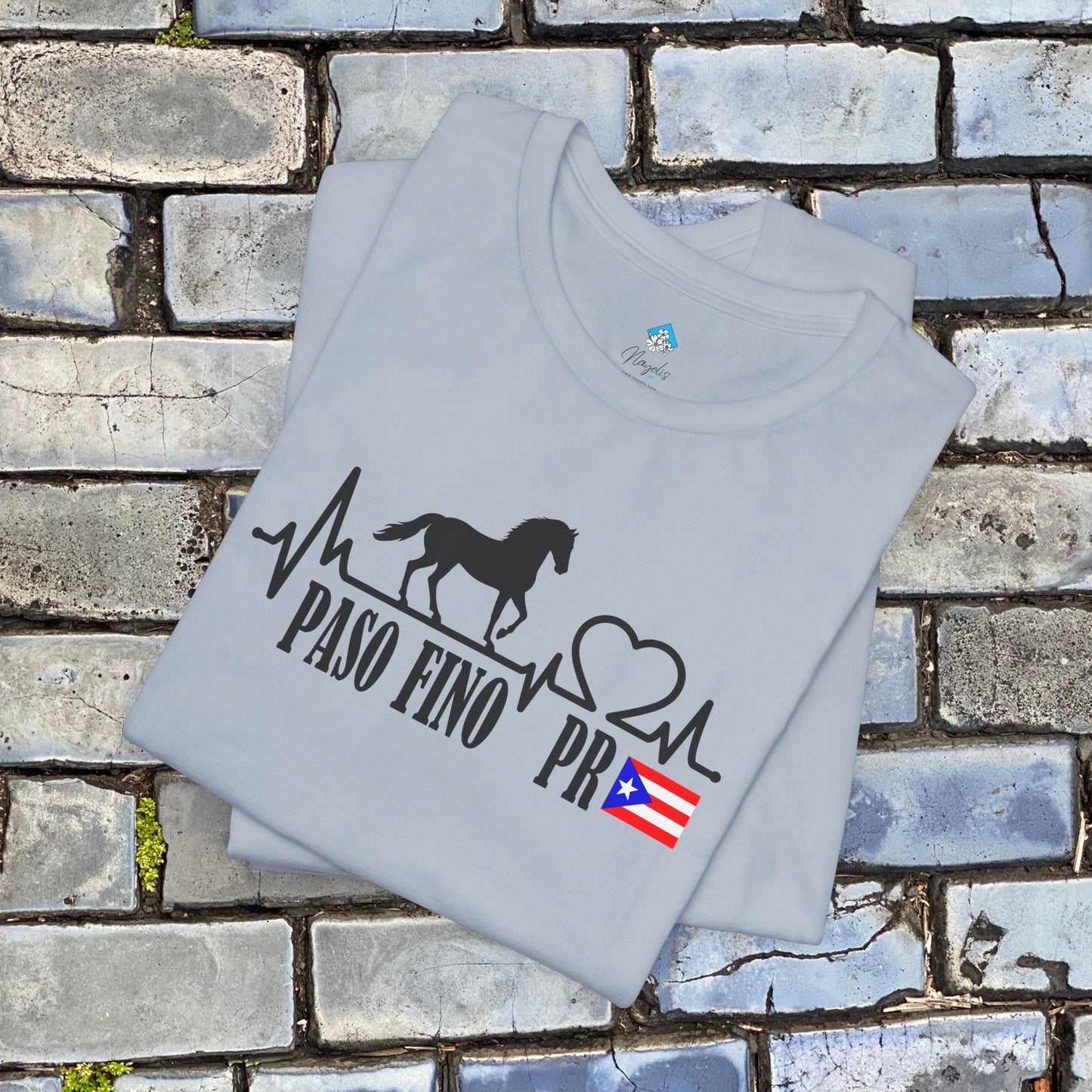 Puerto Rican Paso Fino Tee - My Heart Beats in Paso Fino Rhythm