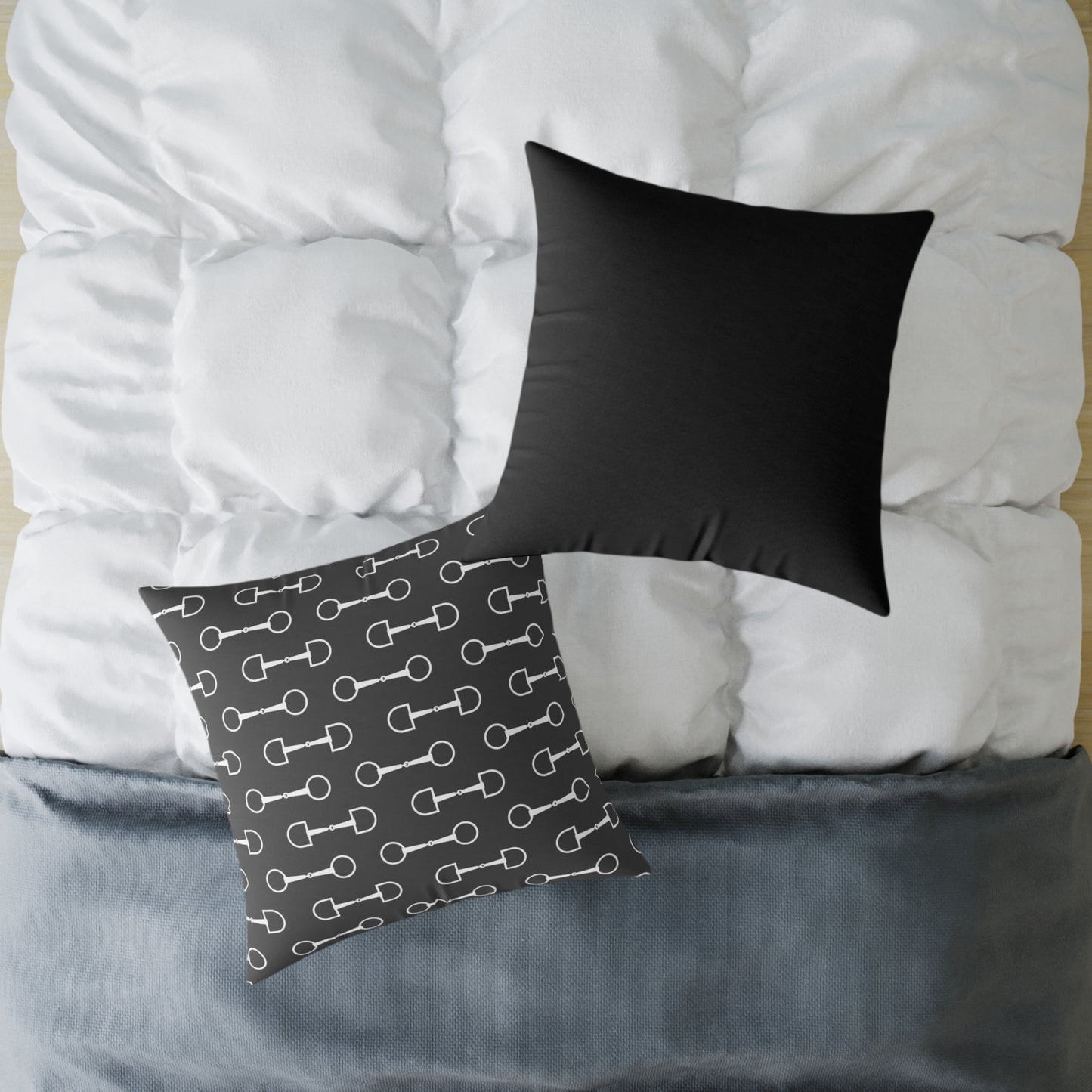 Chic Key Pattern Square Pillow