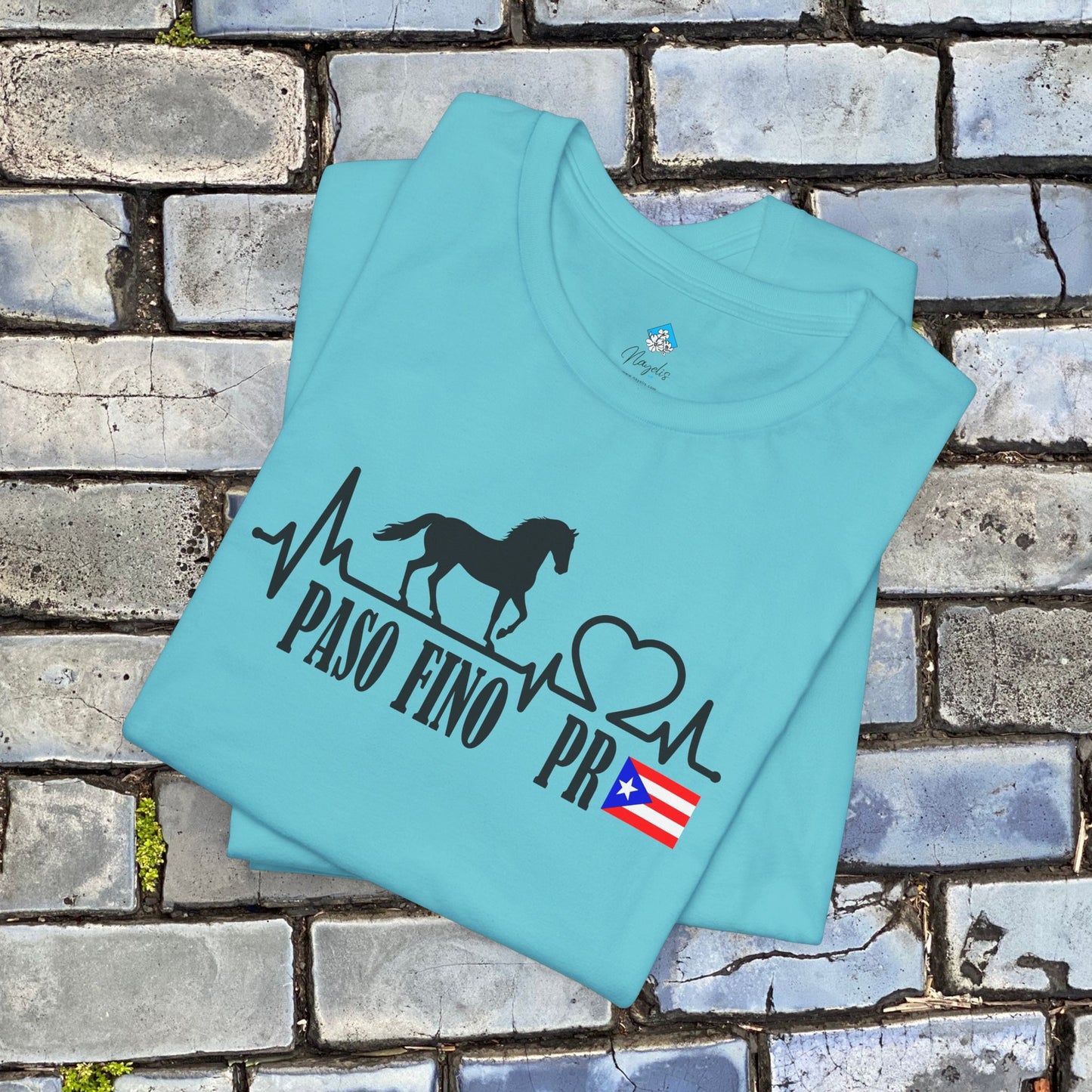 Puerto Rican Paso Fino Tee - My Heart Beats in Paso Fino Rhythm