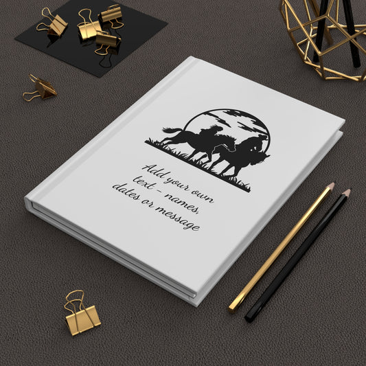 Riding Together Personalized Hardcover Journal
