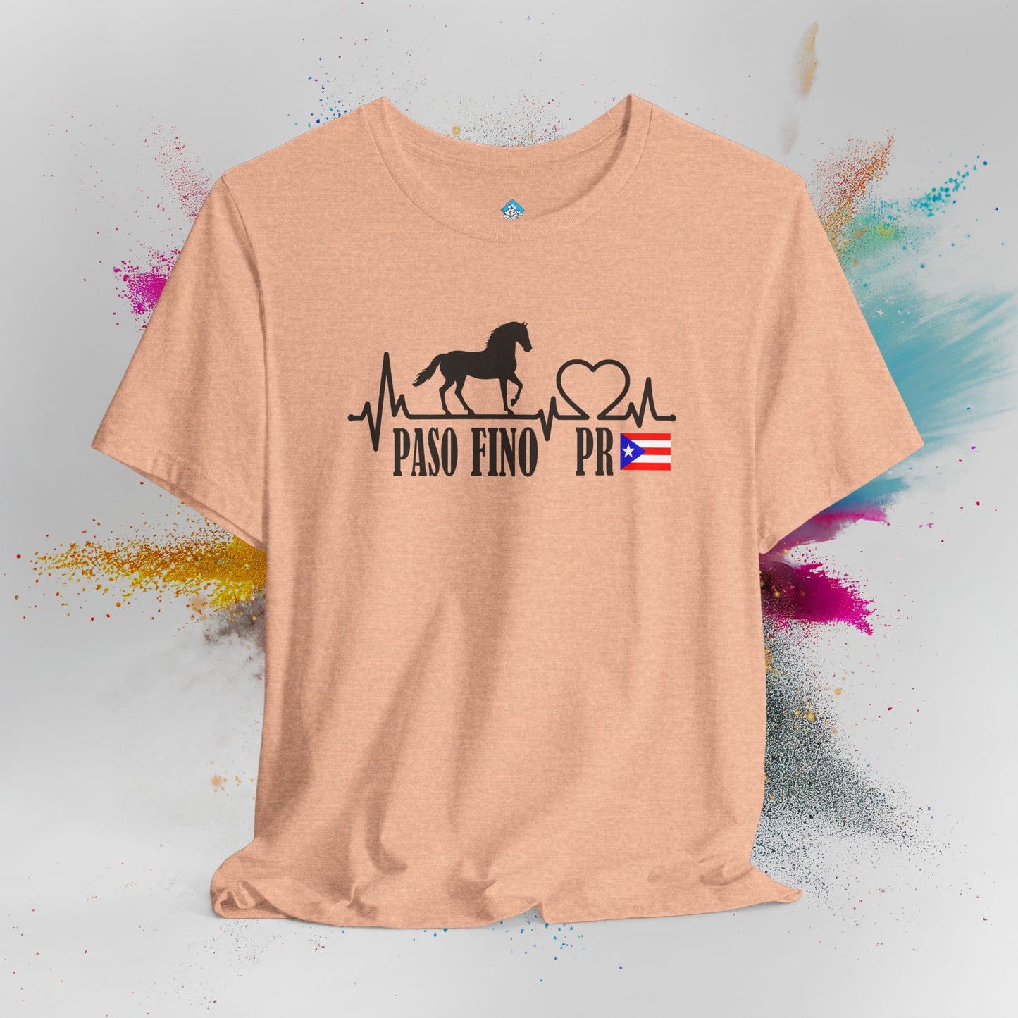 Puerto Rican Paso Fino Tee - My Heart Beats in Paso Fino Rhythm