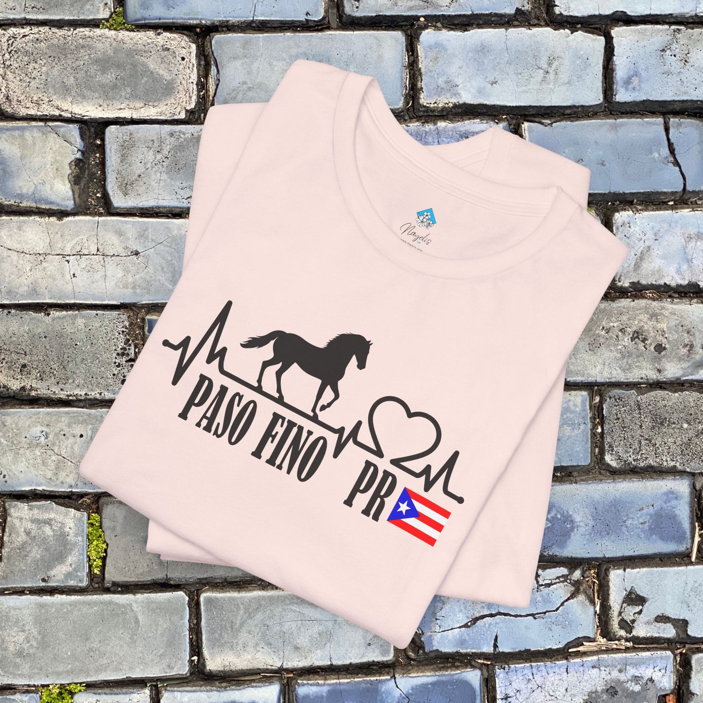 Puerto Rican Paso Fino Tee - My Heart Beats in Paso Fino Rhythm