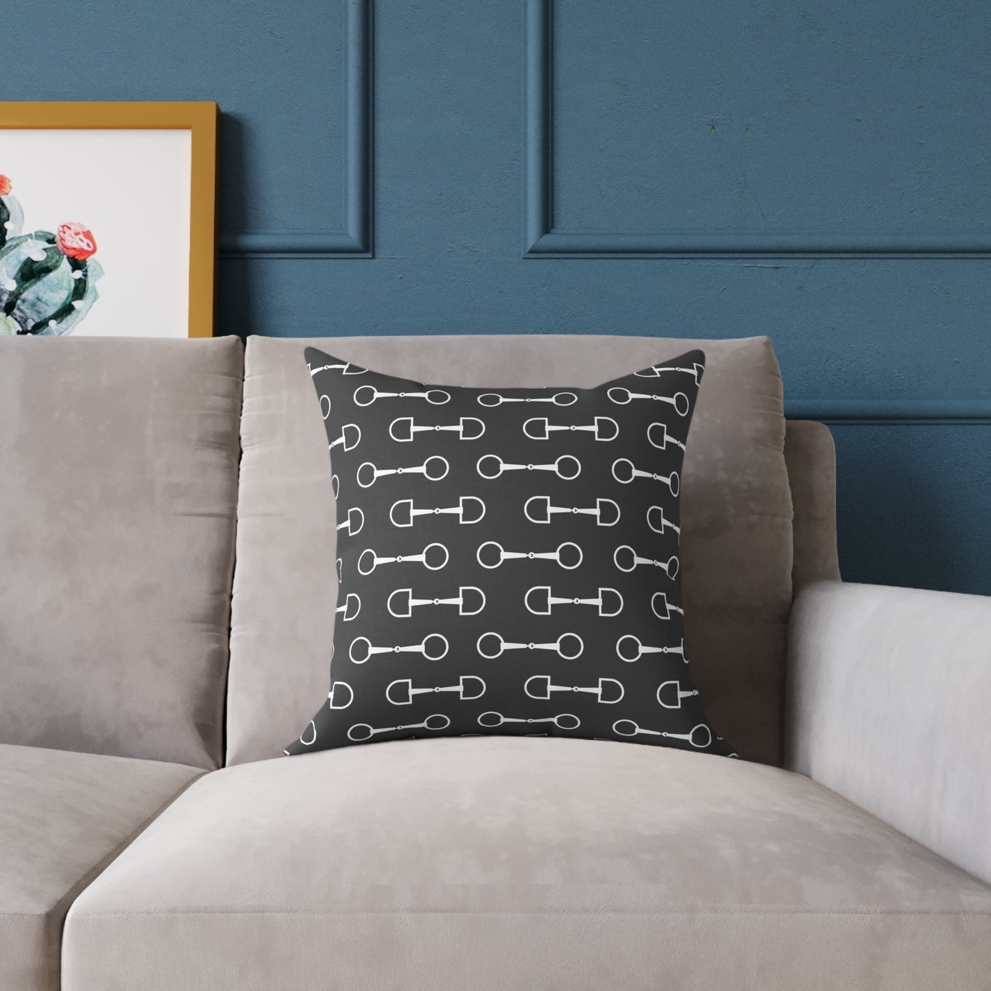 Chic Key Pattern Square Pillow