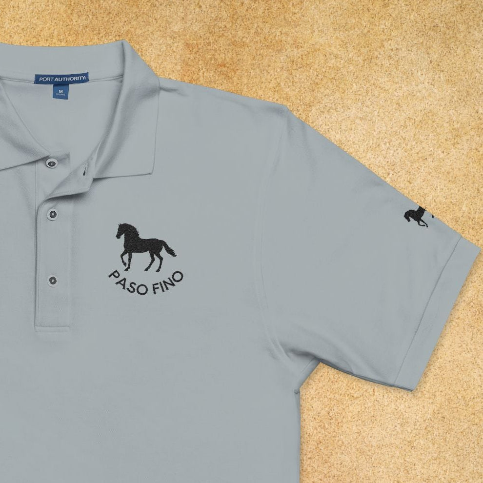 Embroidered Polo —  "Paso Fino" Logo