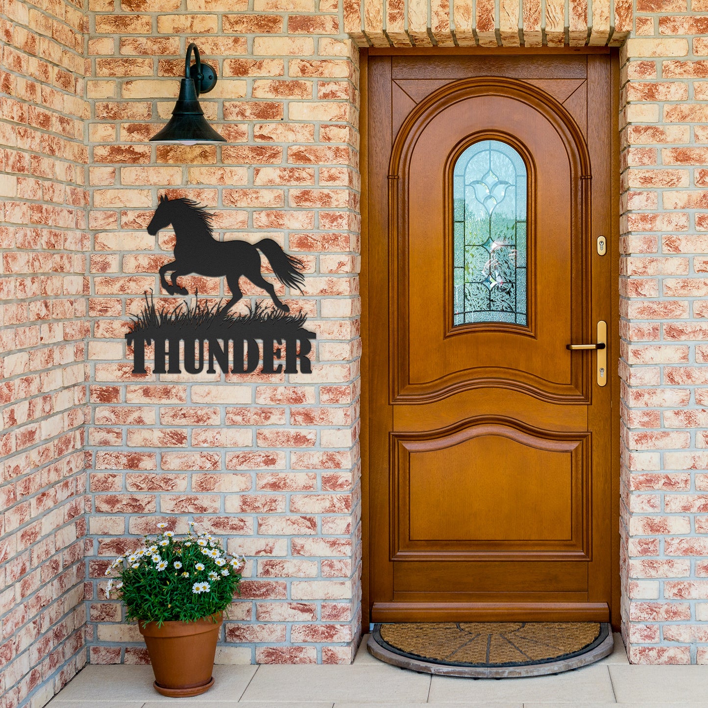 CUSTOM NAME HORSE SIGN