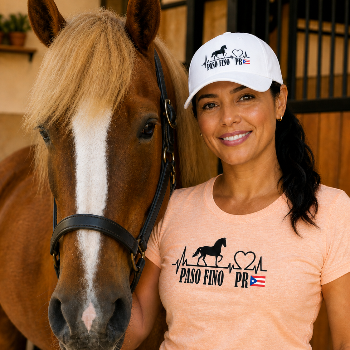 Puerto Rican Paso Fino Tee - My Heart Beats in Paso Fino Rhythm