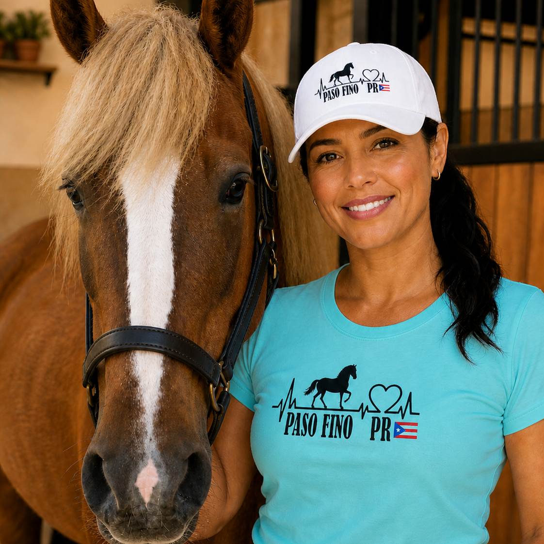 Puerto Rican Paso Fino Tee - My Heart Beats in Paso Fino Rhythm